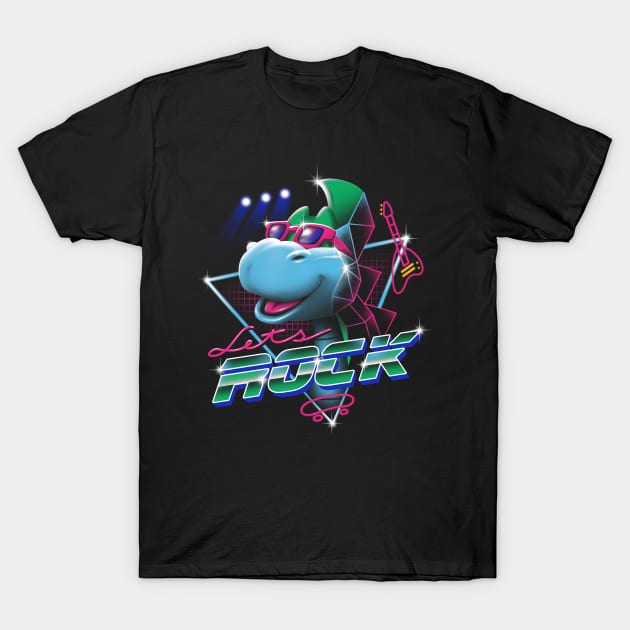 Let s Rock Denver The Last Dinosaur T Shirt TeePublic